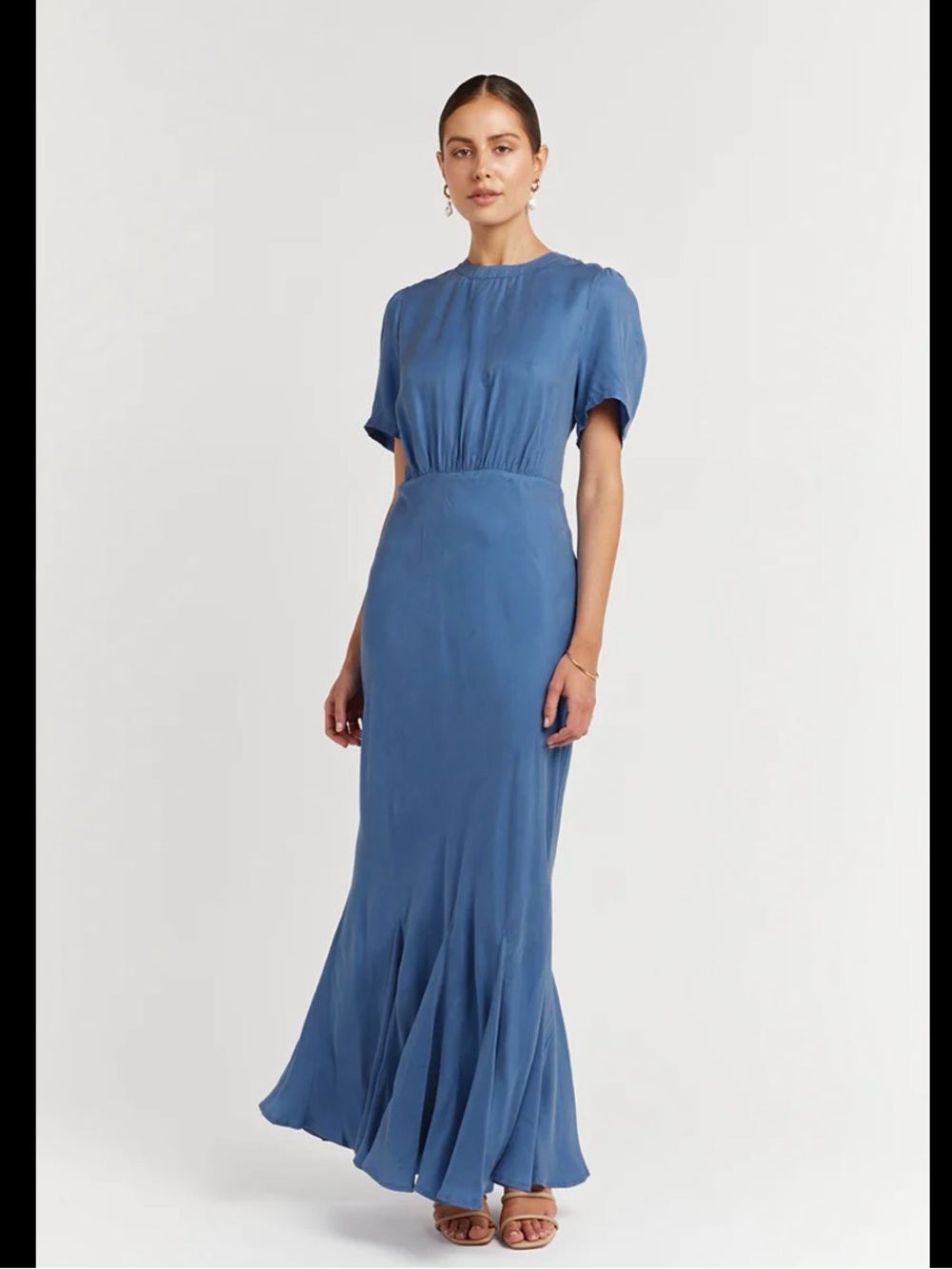 DISSH blue maxi dress size 2, XS